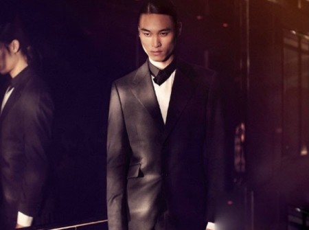 马英九女婿蔡沛然曾是男模 性感大片受热捧