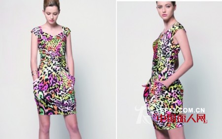 玖姿时尚女装2013年春夏精美修身连衣裙系列