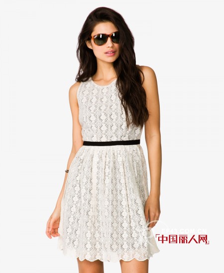 Forever21连衣裙美丽出镜假小子也有春天