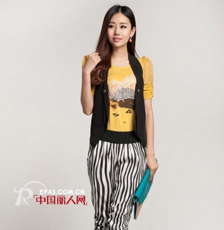 香影女装2013夏之初体验  强调休闲式的着装气息