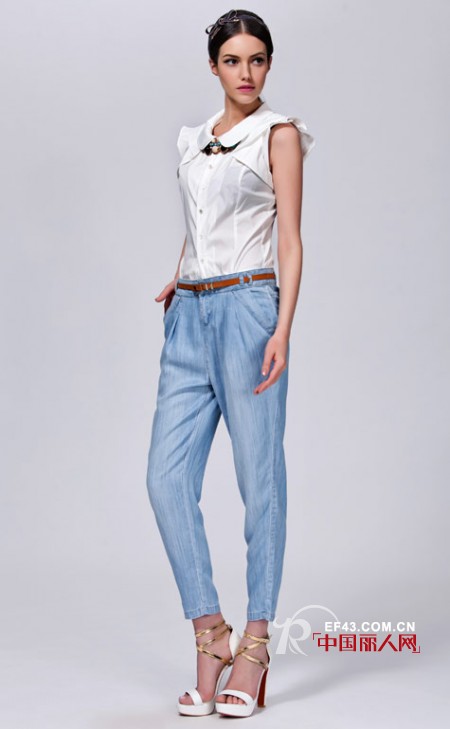 Vero Moda女装2013春夏新款 利落连体裤穿出率性自由风