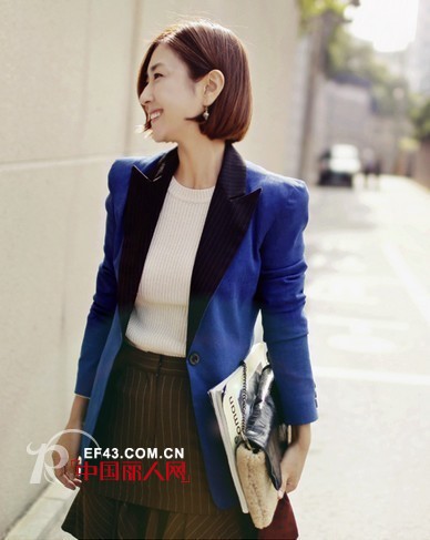 多色西装衣橱必备 早春和时尚达人“偷师一二”