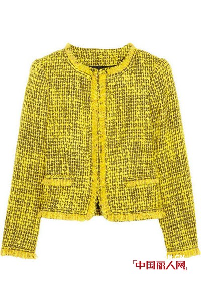 “春捂”必不可少单品——优雅粗呢外套大搜罗