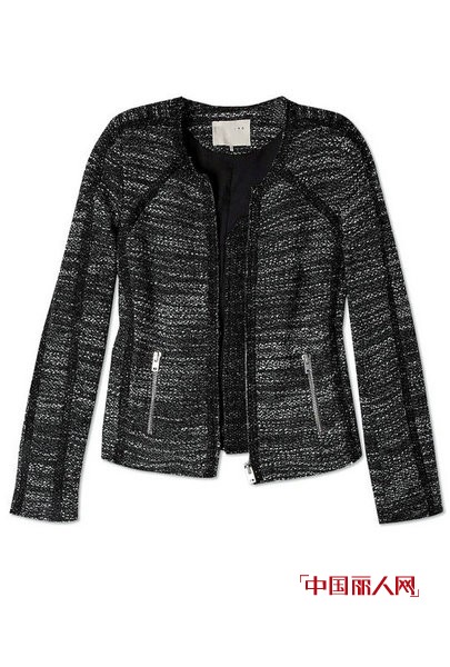 “春捂”必不可少单品——优雅粗呢外套大搜罗