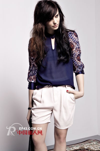 异品牌女装 印花雪纺2013你最吸睛