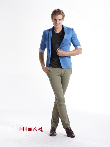 男人港湾男装 早春穿出轻熟时尚感Look