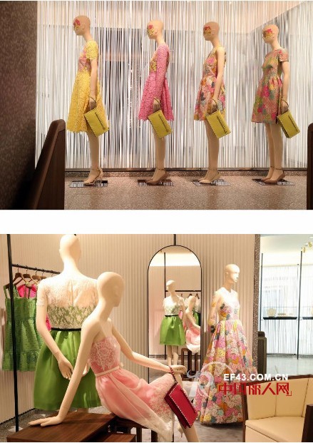 巴黎蒙田大道VALENTINO旗舰店重装开业 春季洋装上市