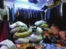 长沙洋垃圾服装交易市场“死后复燃”