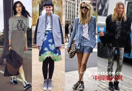 混搭波鞋风刮起 今春你绝对不能错过