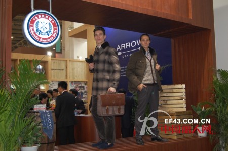 大洋彼岸型男装-“箭牌”装  亮相2013CHIC