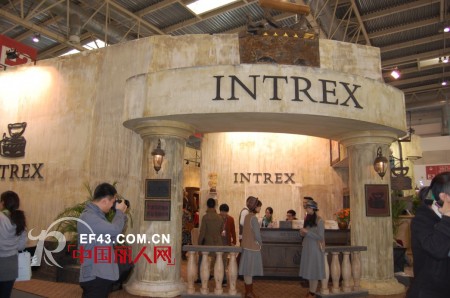 INTREX品牌男装 2013CHIC现场布局