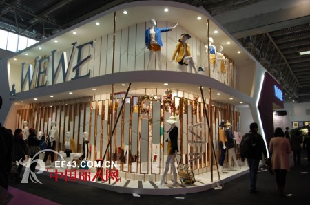 时尚女装WEWE亮相2013CHIC　让时尚触手可及