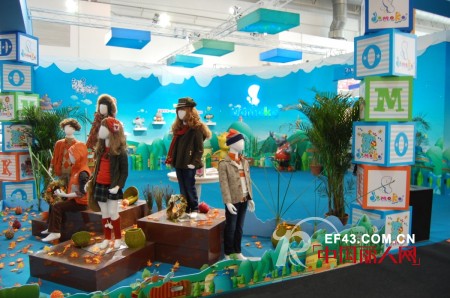 大拇哥动漫品牌童装大型梦幻舞台亮相CHIC童装馆