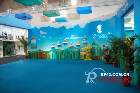 大拇哥动漫品牌童装大型梦幻舞台亮相CHIC童装馆