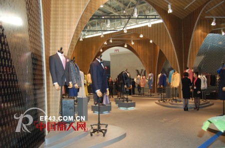 职业装第一股的乔治白男装  现身2013CHIC