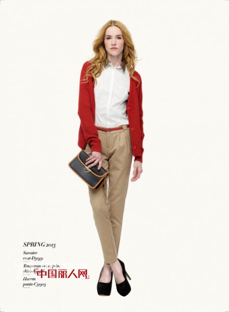 WEWE品牌女装2013春季LOOKBOOK