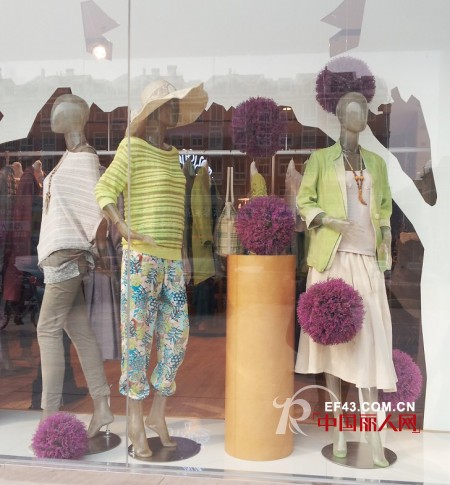 舒朗13年春季橱窗展示