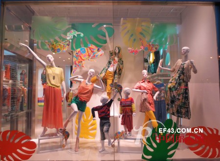 舒朗13年春季橱窗展示