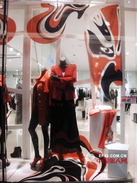 舒朗13年春季橱窗展示