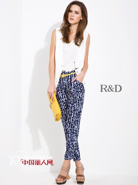 R&D女装2013春夏 田园风印花变身花仙子