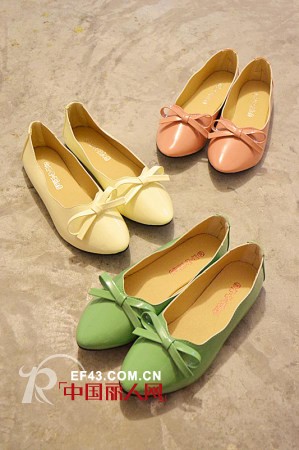 甜美舒适平底鞋 最得女人心