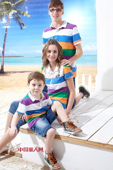 清明节,淘一套上流家族亲子装,一家人去旅游吧