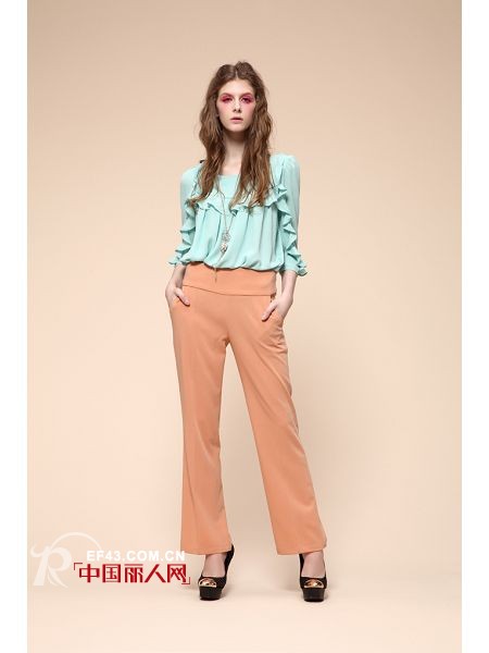 SSND品牌女装2013春夏款 清爽薄荷绿清透你的心