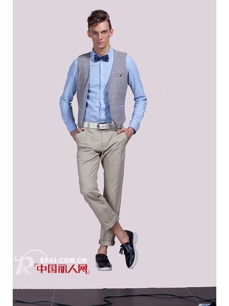 宾宝品牌男装 掀起英伦潮流马甲风