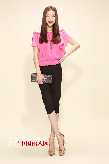 三COLOUR新品体验 桃红色鲜艳春夏季