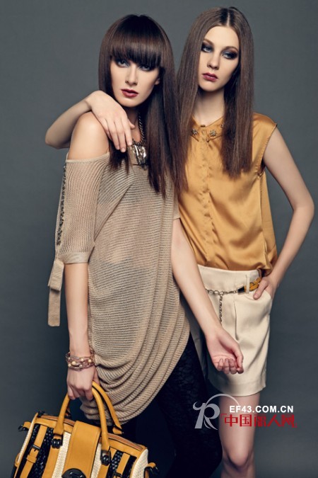 欧兰卡品牌女装2013春夏新品LOOKBOOK