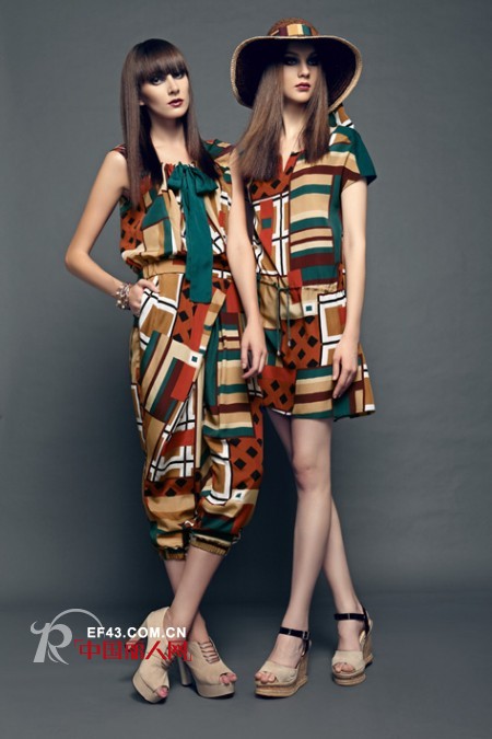 欧兰卡品牌女装2013春夏新品LOOKBOOK