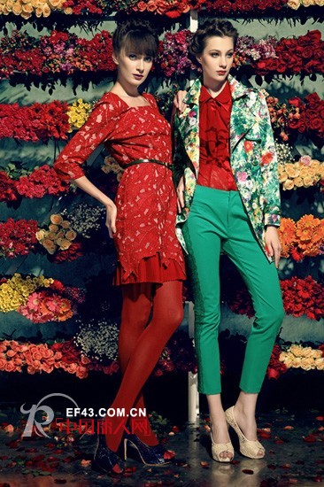 欧兰卡品牌女装2013春夏新品LOOKBOOK