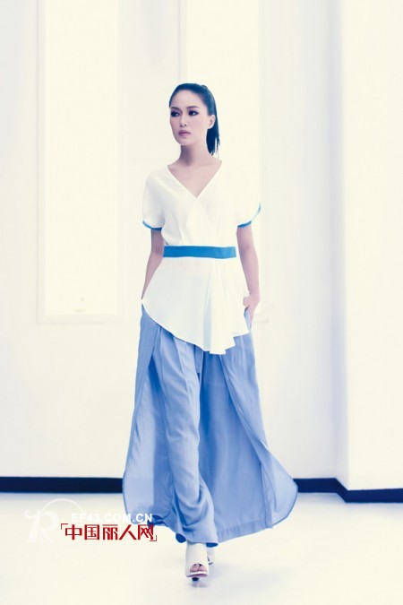 乔品都市时尚女装2013春夏新品Look