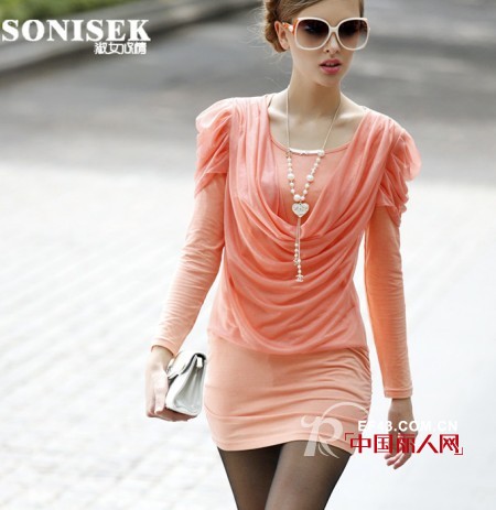 淑女心情女装 2013春夏新款演绎清新靓丽流行色