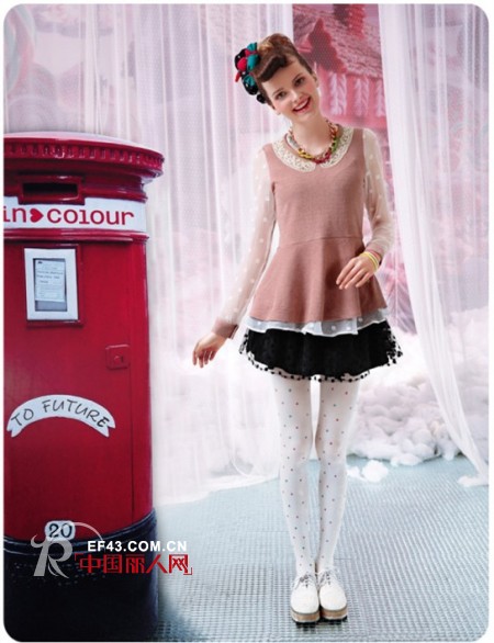 in❤colour打造春夏蜂腰衣 教你穿出甜美Feeling