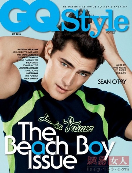 顶级男模Sean Opry一展炫彩夏日风 潮范十足