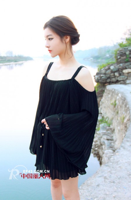 春夏雪纺不能少 清新美女教你穿出轻盈感