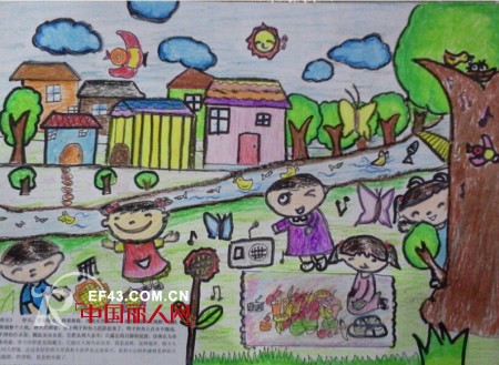 卡琪屋“走出春天的感觉”少儿绘画大赛优秀作品层出不穷