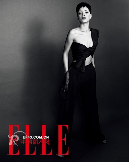 《ELLE》5月刊封面人物蕾哈娜 谜一样的女人