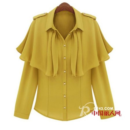 细节决定成败 荷叶边衬衫当选潮流之王