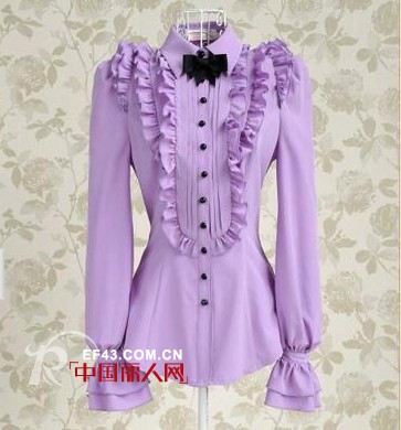 细节决定成败 荷叶边衬衫当选潮流之王