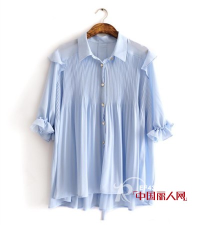 细节决定成败 荷叶边衬衫当选潮流之王