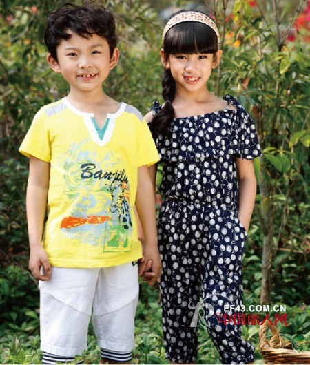 班吉鹿时尚童装2013年春夏新品全面上市