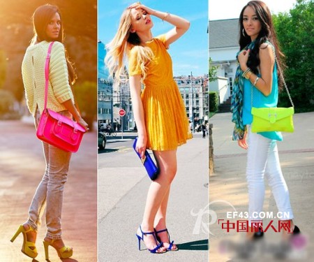 春日吸睛大法 多彩糖果色包包