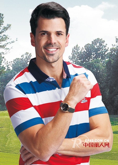 兰斯尼品牌男装 条纹POLO衫彰显生活主张