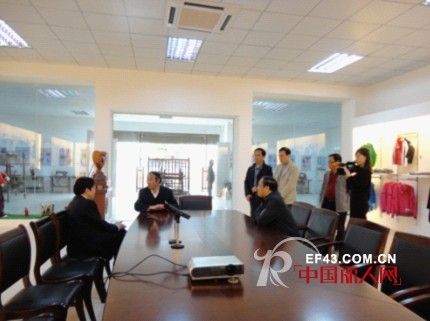 湖南常宁市委领导一行亲临和谐服饰工业园参观视察