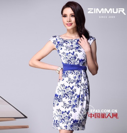 Zimmur女装西西里风情——印花优雅