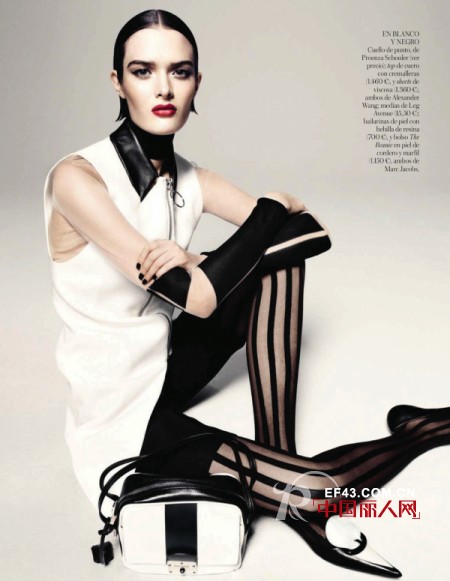 模特Sam Rollinson为Elle西班牙版5月刊拍时尚大片