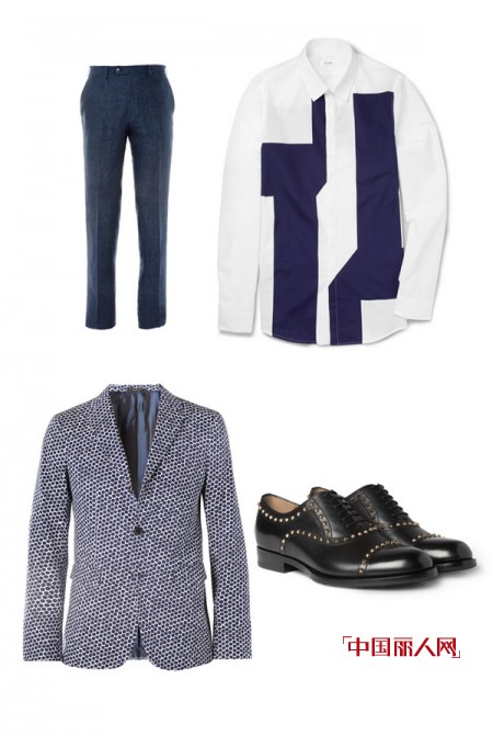 跟高端大牌学男士衬衫搭配术