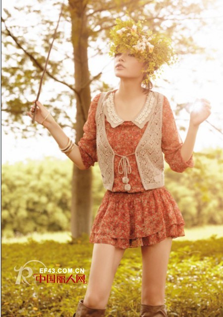 素言2013春夏装女装   每个女人都有少女情怀